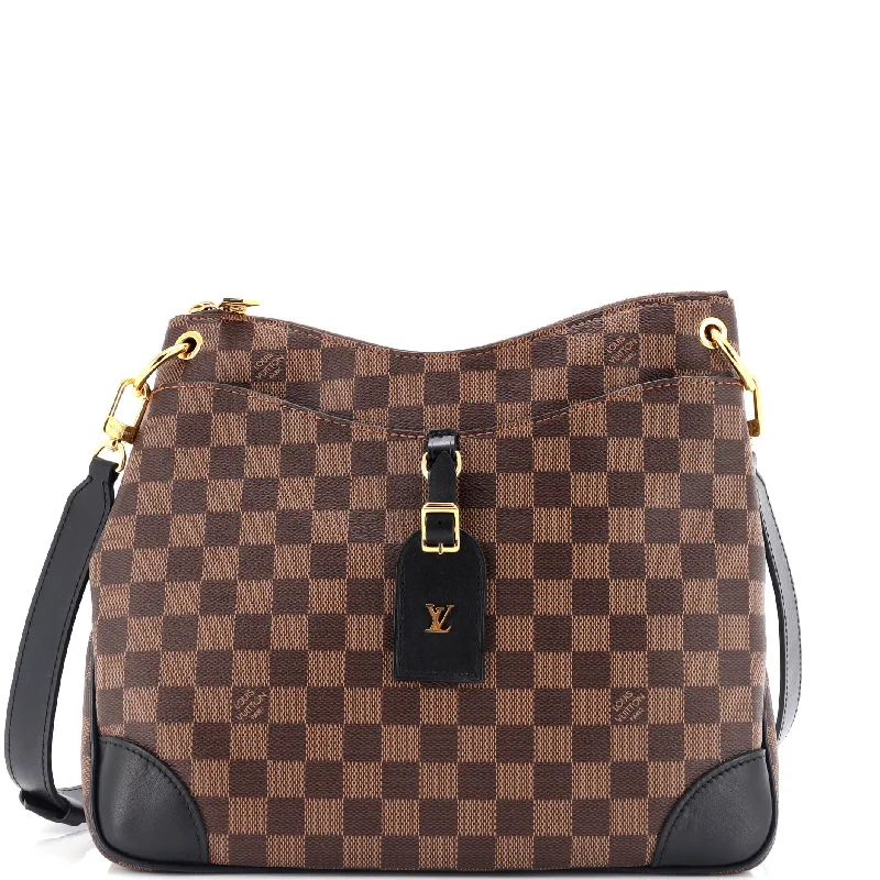 Women Gucci bags with interlocking G hardware for a classic lookOdeon NM Handbag Damier MM