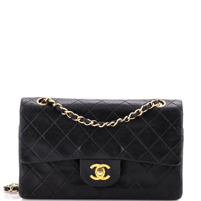 Chanel bags as wedding day accessoriesVintage Classic Double Flap Bag Quilted Lambskin Small