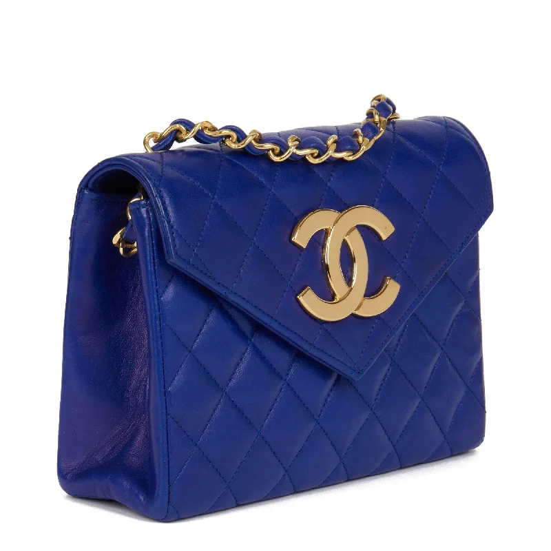 Chanel bags perfect for everyday elegChanel bags perfect for everyday elegChanel Electric Blue Quilted Lambskin Vintage XL Mini Flap Bag