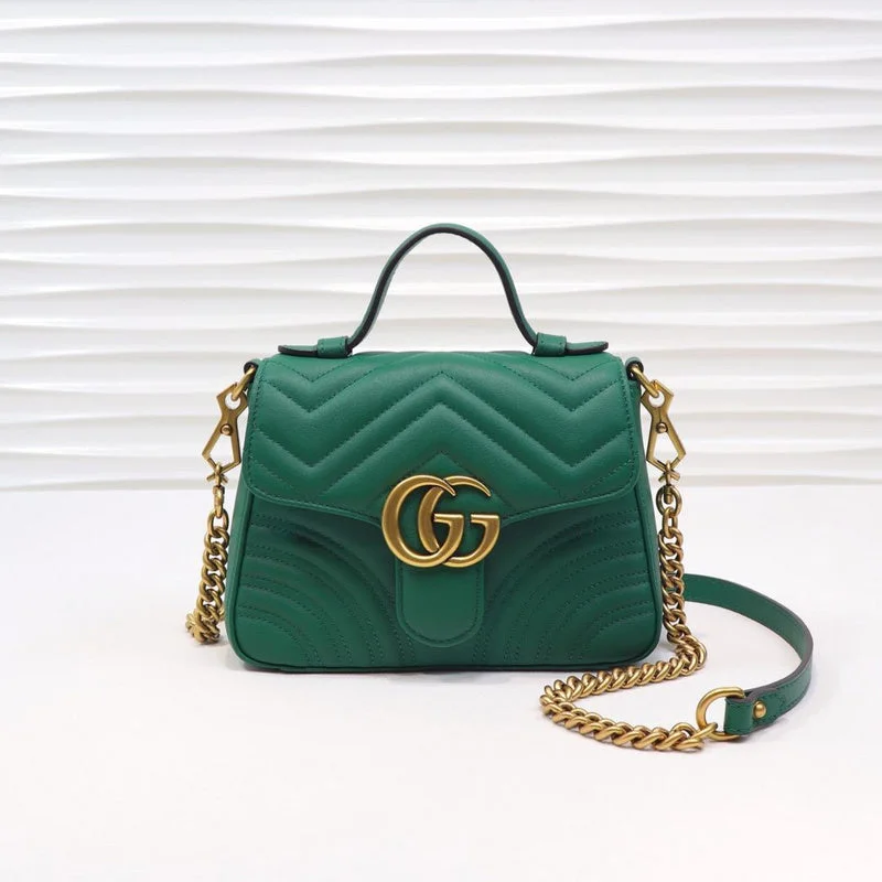 Women Gucci bags with a snap - button closure and a decorative charmBC - GUCCI BAG - 969